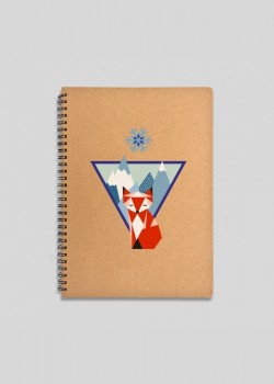 Mountain fox notebook
