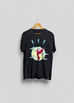 Hummingbird printed t-shirt